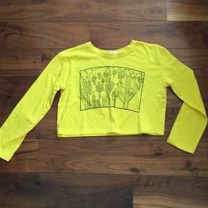 Long Sleeve Crop Top